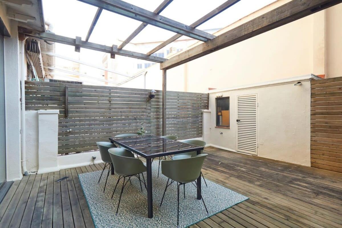 Appartement Classy 3Bd - 2Bth With Private Patio In Eixample Barcelona